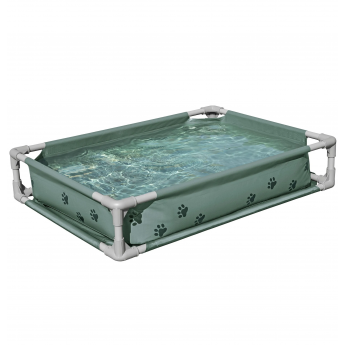 Бассейн для домашних животных BESTWAY 561RG BW лежанка 2-в-1 102x74x20см