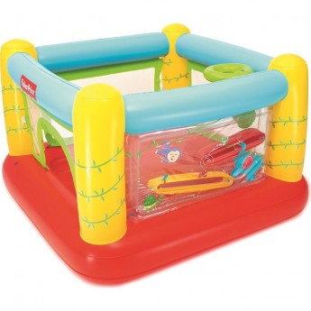 Игровой центр-батут BESTWAY 175x173x114см "Fisher Price" с мячами (25шт), от 3 лет