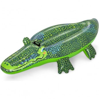 Надувная игрушка-наездник BESTWAY Крокодил 152х71см с ручками, до 45кг, от 3 лет