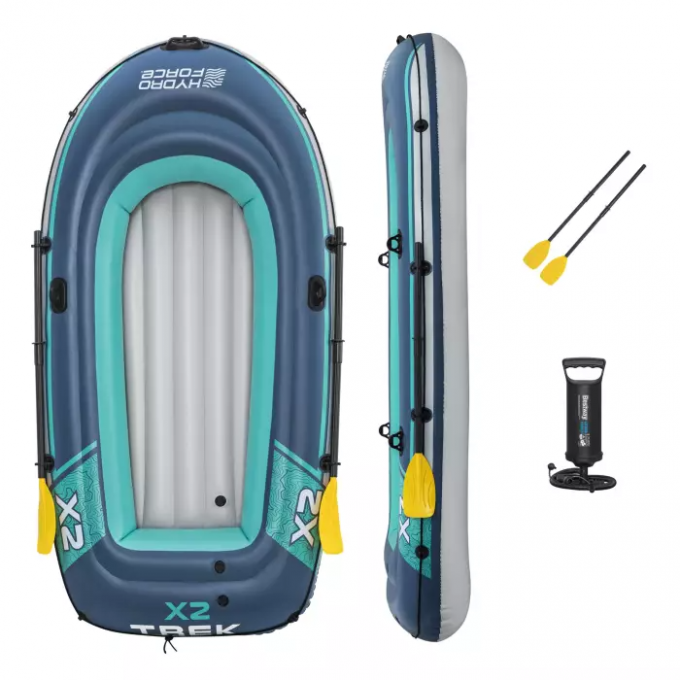 Надувная лодка BESTWAY TREK X2 RAFT SET 294х137 см (до 360 кг) 61154 BW