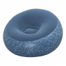 Надувное кресло BESTWAY INFLATE-A-CHAIR 75154 BW 112x112x66см синее